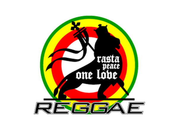 Tee Shirt Blanc Coton Reggae Rasta Peace One love