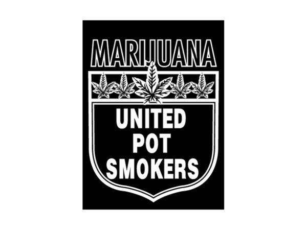 T-Shirt Blanc Manches Courtes Cannabiculteurs United Pot Smokers